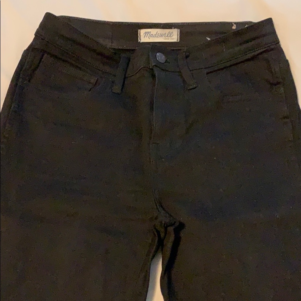 Black madewell high riser skinny skinny